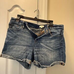 J. Crew Classic Blue Jean Shorts